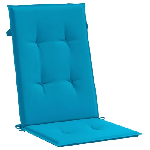 Jastuci za vrtne stolice 6 kom plavi 120 x 50 x 3 cm od tkanine - Plava 120 x 50 x 3 cm 6 Cijena