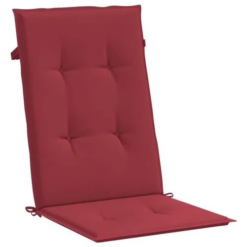 Jastuci za vrtne stolice 6 kom boja vina 120x50x3 cm od tkanine - Boja crnog vina 120 x 50 x 3 cm 6 Cijena