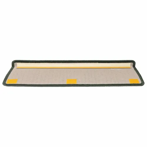 Prostirke za stepenice 15 kom 65x21x4 cm tamnozelene pravokutne rubove - Tamnozelena 65 x 21 x 4 cm 15 Cijena