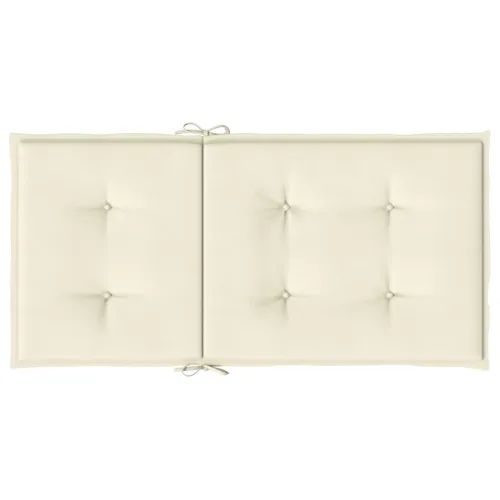 Jastuci za vrtne stolice 6 kom krem 100 x 50 x 3 cm od tkanine - Krem 100 x 50 x 3 cm 6 Cijena