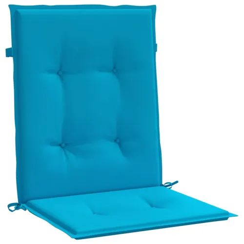 Jastuci za vrtne stolice 6 kom plavi 100 x 50 x 3 cm od tkanine - Plava 100 x 50 x 3 cm 6 Cijena