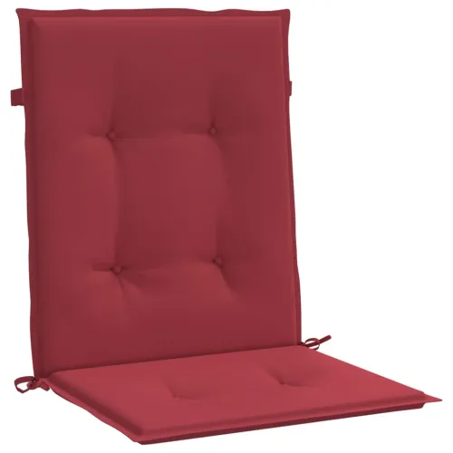 Jastuci za vrtne stolice 6 kom boja vina 100x50x3 cm od tkanine - boja crnog vina 100 x 50 x 3 cm 6 Cijena