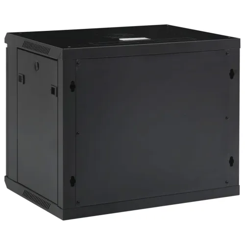 Zidni komunikacijski ormar 9U 19 ” IP20 600 x 450 x 510 mm - Crna 600 x 450 x 510 mm Crna 600 x 450 x 510 mm Cijena