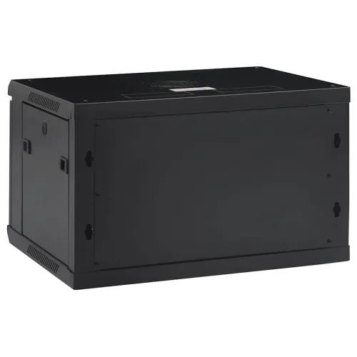Zidni komunikacijski ormar 6U 19” IP20 600 x 450 x 350 mm - Crna 600 x 450 x 350 mm Cijena