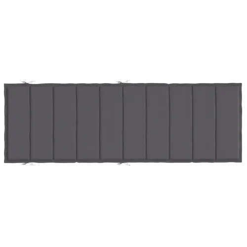 Jastuk za ležaljku antracit 186x58x4 cm od tkanine Oxford - Antracit Cijena