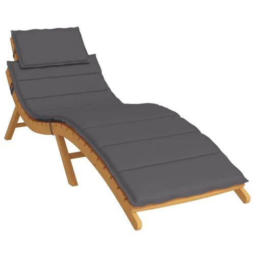 Jastuk za ležaljku antracit 186x58x4 cm od tkanine Oxford - Antracit Cijena