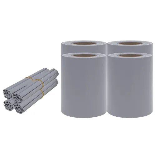 Trake za privatnost PVC 140x0,19 m mat svijetlo sive - Svjetlosiva 140 x 0,19 m Cijena