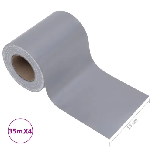 Trake za privatnost PVC 140x0,19 m mat svijetlo sive - Svjetlosiva 140 x 0,19 m Cijena