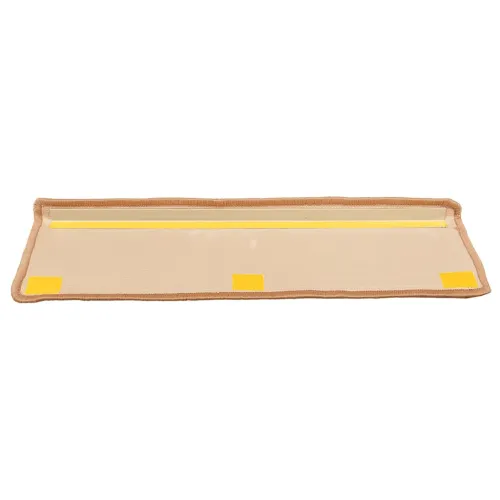Ljepljivi tepisi za stepenice 15 kom 65x21x4 cm bež - Bež 15 Pravokutno Cijena
