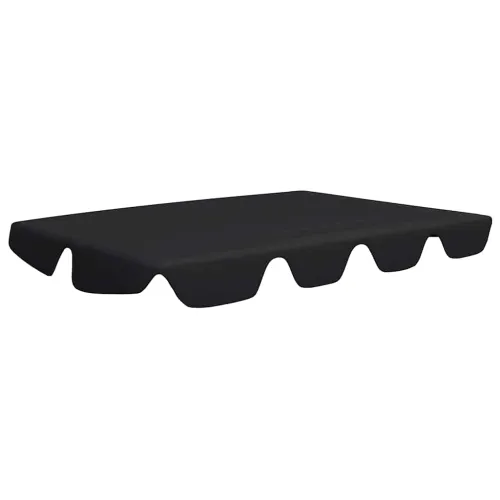 Zamjenski krov za vrtnu ljuljačku crni 188/168 x 145/110 cm - Crna 188/168 x 145/110 cm 1 Crna Cijena
