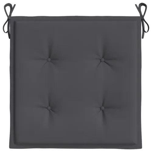 Jastuci za vrtne stolice 6 kom antracit 50x50x3 cm od tkanine - Antracit 50 x 50 x 3 cm 6 Cijena