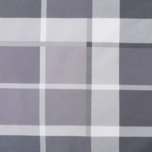 Jastuci za vrtne stolice 6 kom sivi karirani 100x50x3cm tkanine - Sivi karirani uzorak 100 x 50 x 3 cm 6 Cijena