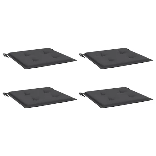 Jastuci za vrtne stolice 4 kom antracit 50x50x3 cm od tkanine - Antracit 50 x 50 x 3 cm 4 Cijena