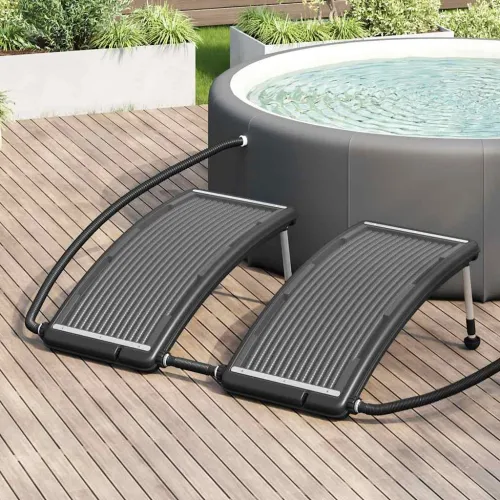 Zakrivljeni solarni paneli za grijanje bazena 2 kom 110 x 65 cm - 110 x 65 cm 2 110 x 65 cm 2 Cijena