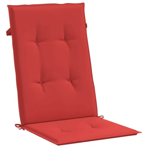 Jastuci za vrtne stolice 6 kom crveni 120x50x3 cm od tkanine - Crvena 120 x 50 x 3 cm 6 Cijena