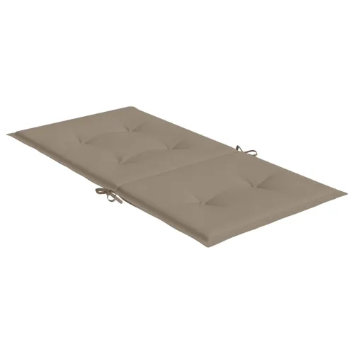 Jastuci za vrtne stolice 6 kom smeđesivi 100x50x3 cm od tkanine - Sivosmeđa 100 x 50 x 3 cm 6 Cijena