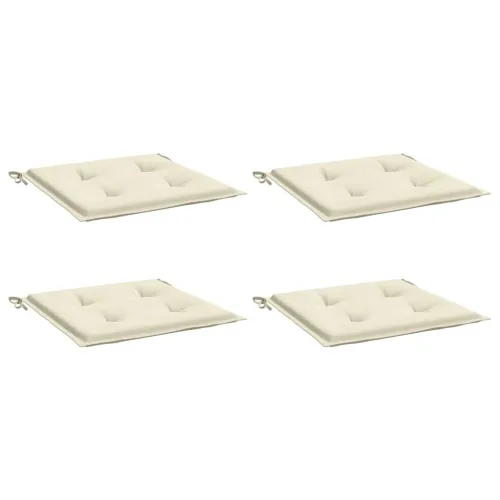 Jastuci za vrtne stolice 4 kom krem 50x50x3 cm tkanina Oxford - Krem 50 x 50 x 3 cm 4 Cijena