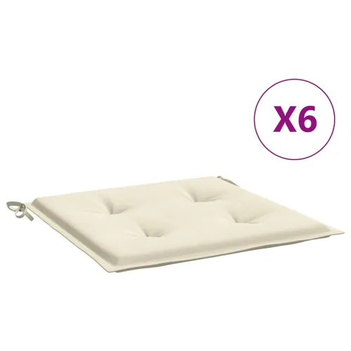 Jastuci za vrtne stolice 6 kom krem 50x50x3 cm tkanina Oxford - Krem 50 x 50 x 3 cm 6 Cijena