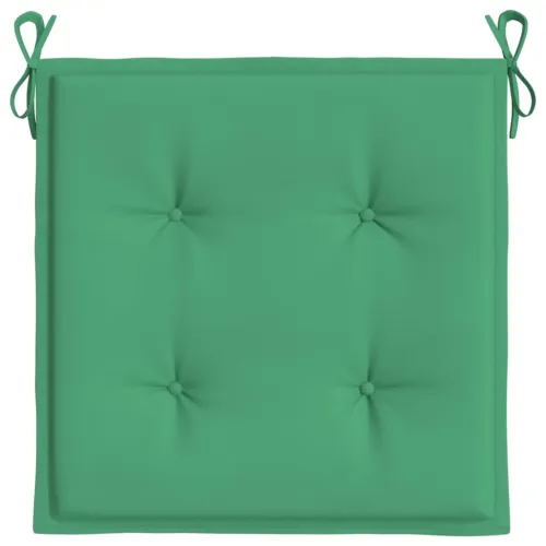 Jastuci za vrtne stolice 4 kom zeleni 50x50x3 cm tkanina Oxford - Zelena 50 x 50 x 3 cm 4 Cijena