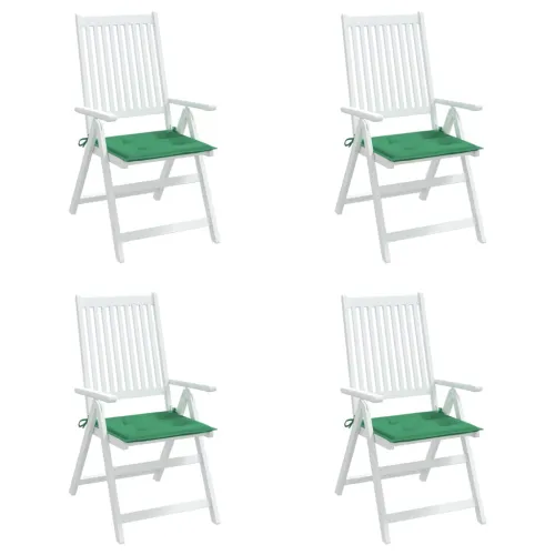 Jastuci za vrtne stolice 4 kom zeleni 50x50x3 cm tkanina Oxford - Zelena 50 x 50 x 3 cm 4 Cijena