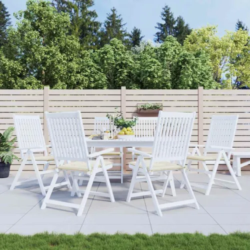 Jastuci za vrtne stolice 6 kom krem 40x40x3 cm od tkanine - Krem 40 x 40 x 3 cm 6 Cijena