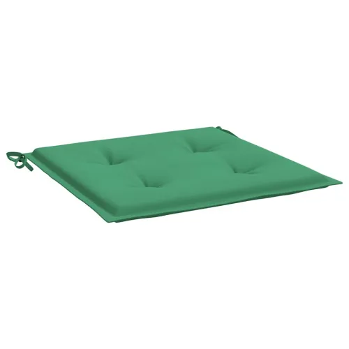 Jastuci za vrtne stolice 2 kom zeleni 40 x 40 x 3 cm od tkanine - Zelena 40 x 40 x 3 cm 2 Cijena