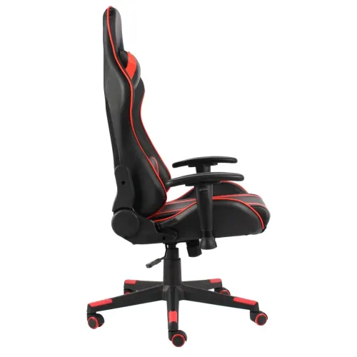 Okretna Gaming stolica crvena PVC - Crvena 1 Bez naslona za noge Cijena