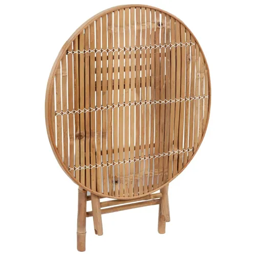 5-dijelni sklopivi vrtni blagovaonski set od bambusa - Antracit 40 x 40 x 3 cm Cijena
