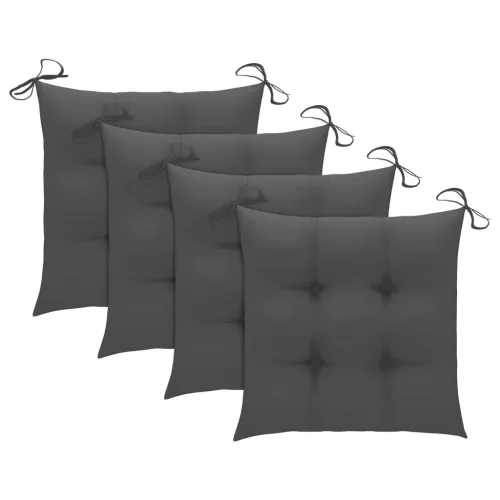 5-dijelni sklopivi vrtni blagovaonski set od bambusa - Antracit 40 x 40 x 7 cm Cijena