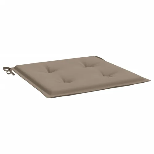 Jastuci za vrtne stolice 6 kom smeđesivi 50x50x3 cm od tkanine - Sivosmeđa 50 x 50 x 3 cm 6 Cijena