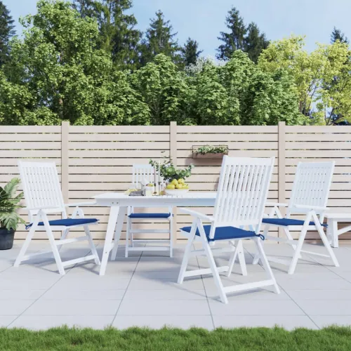 Jastuci za vrtne stolice 4 kom plavi 50 x 50 x 3 cm od tkanine - Kraljevski plava 50 x 50 x 3 cm 4 Cijena
