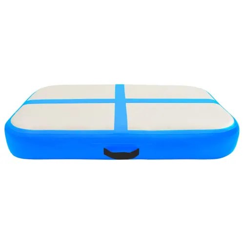 Strunjača na napuhavanje s crpkom 60 x 100 x 15 cm PVC plava - Siva i plava 60 x 100 x 15 cm Cijena