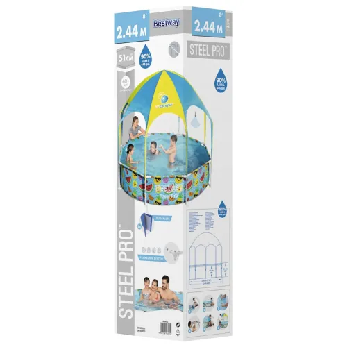 Bestway nadzemni bazen za djecu Steel Pro UV Careful 244 x 51 cm Cijena