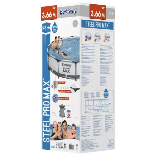 Bestway Steel Pro MAX bazenski set 366 x 76 cm Cijena