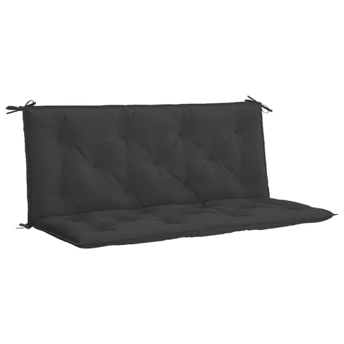 Jastuk za vrtnu klupu crni 120 x (50+50) x 7 cm tkanina Oxford - Crna 120 cm 2 Cijena