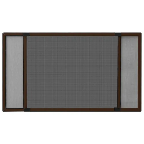 Proširivi zaslon protiv insekata smeđi (75 - 143) x 50 cm - Smeđa 143 x 50 cm Smeđa 143 x 50 cm Cijena