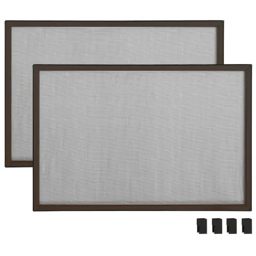 Proširivi zaslon protiv insekata smeđi (75 - 143) x 50 cm - Smeđa 143 x 50 cm Smeđa 143 x 50 cm Cijena
