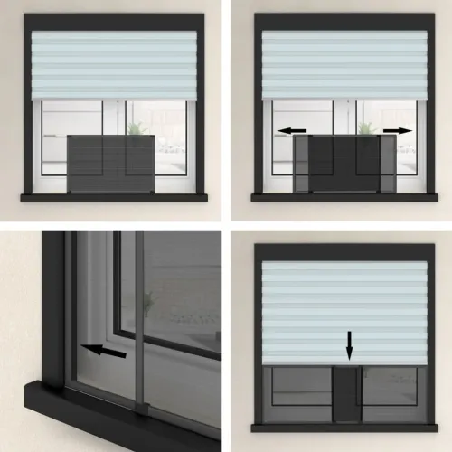 Proširivi zaslon protiv insekata antracit (75 - 143) x 50 cm - Antracit 143 x 50 cm Cijena