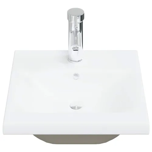 Ugradbeni Lavabo - Umivaonik sa slavinom 42x39x18 cm keramički bijeli - 42 x 39 x 18 cm Cijena