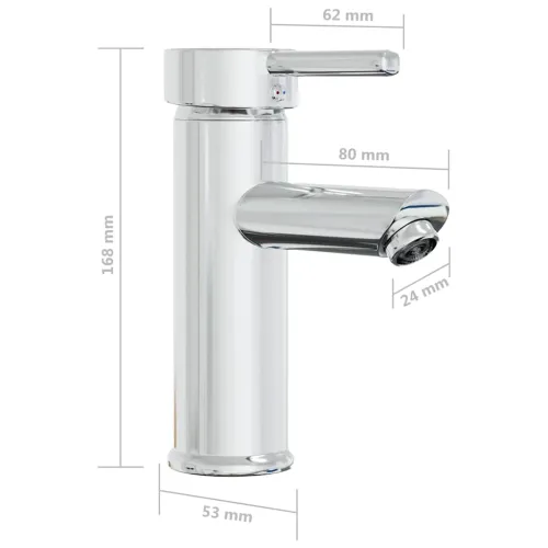 Ugradbeni Lavabo - Umivaonik sa slavinom 42x39x18 cm keramički bijeli - 42 x 39 x 18 cm Cijena