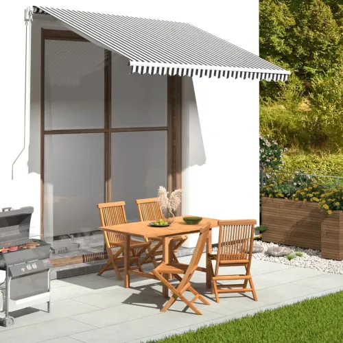Platno za tendu - Zamjenska tkanina za tendu antracit i bijela 280x245 cm poliester - Antracit i bijela 3 x 2.5 m 1 Cijena