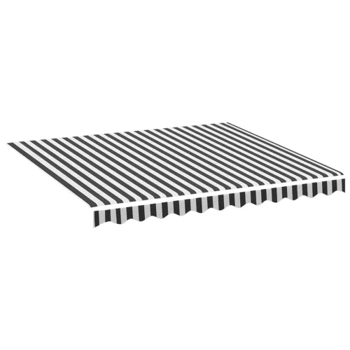 Platno za tendu - Zamjenska tkanina za tendu antracit i bijela 280x245 cm poliester - Antracit i bijela 3 x 2.5 m 1 Cijena