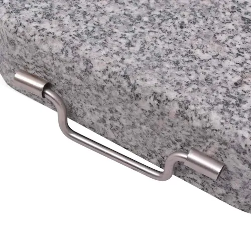 Stalak za suncobran 45 cm - Siva s transportnim kotačićima Cijena