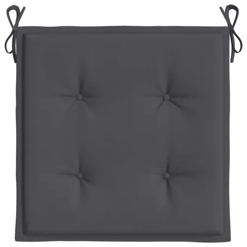 Jastuci za vrtne stolice 6 kom antracit 40x40x3 cm od tkanine - Antracit 40 x 40 x 3 cm 6 Cijena