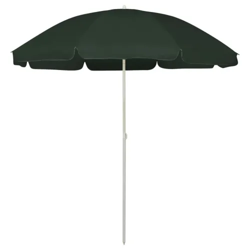 Suncobran za plažu zeleni 240 cm - Zelena 240 cm 1 Cijena