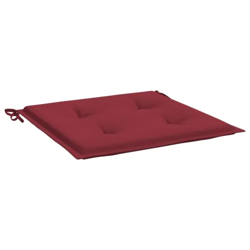 Jastuci za vrtne stolice 4 kom boja vina 50x50x3 cm od tkanine - boja crnog vina 50 x 50 x 3 cm 4 Cijena