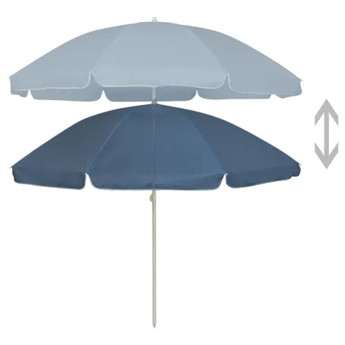 Suncobran za plažu plavi 240 cm - Plava 240 cm 1 Cijena