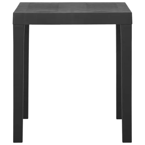 Vrtni stol sivi 79 x 65 x 72 cm plastični - Siva 1 Cijena