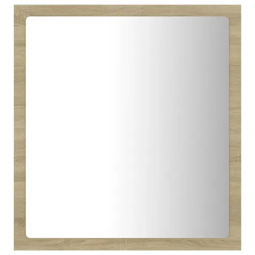 LED kupaonsko ogledalo boja hrasta sonome 40x8,5x37 cm akrilno - Sonoma hrast Cijena