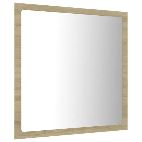 LED kupaonsko ogledalo boja hrasta sonome 40x8,5x37 cm akrilno - Sonoma hrast Cijena